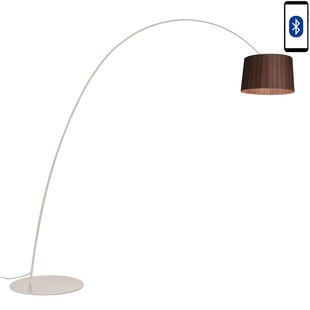 Foscarini Twiggy Elle Wood MyLight Booglamp LED Greige/Rosewood