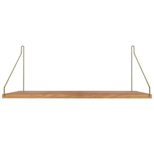 Frama Shelf Wandplank 60x27 Naturel/messing