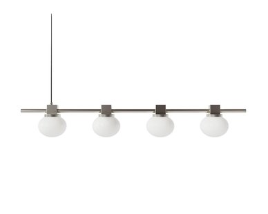 Frama Ovoid Quadruple Hanglamp Staal