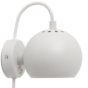 Frandsen Ball Wandlamp Mat Wit