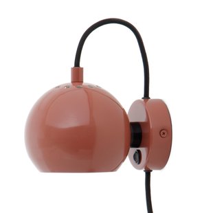 Frandsen Ball Wandlamp Glossy Red