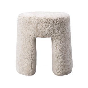 Fredericia Sequoia Poef Sheepskin