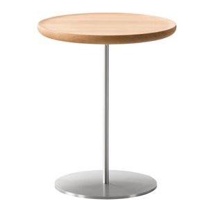 Fredericia Pal Bijzettafel Rvs Onderstel 37.5 Oak