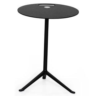 Fritz Hansen Little Friend Verstelbare Bijzettafel Met Laminaat Tafelblad Zwart 45