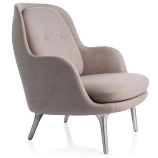 Fritz Hansen Fri Fauteuil Sunniva 143 Onderstel Aluminium