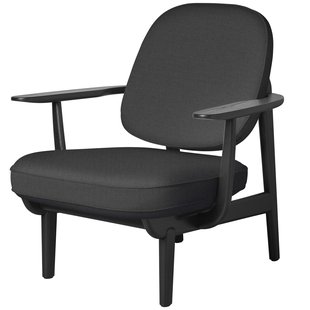 Fritz Hansen Fred JH97 Fauteuil Zwart Gelakt Essen Christianshavn 1172
