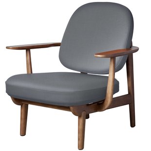 Fritz Hansen Fred JH97 Fauteuil Walnoten Onderstel Christianshavn 1170