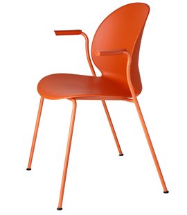 Fritz Hansen NO2 Recycle NO2-11 Stoel Monochrome Donkeroranje
