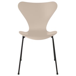 Fritz Hansen Vlinderstoel Stoel Zwart Lacquered Light Beige Fritz Hansen Vlinderstoel Stoel Zwart Lacquered Light Beige