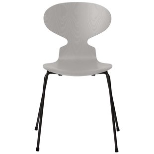 Fritz Hansen Ant Eetkamerstoel Zwart Gekleurd Essen Nine Grey