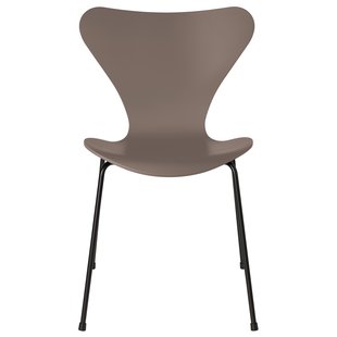 Fritz Hansen Vlinderstoel Stoel Zwart Lacquered Deep Clay