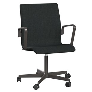 Fritz Hansen Oxford Low Back Bureaustoel Remix 173 Warm Graphite