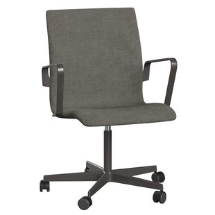 Fritz Hansen Oxford Low Back Bureaustoel Remix 133 Warm Graphite
