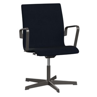 Fritz Hansen Oxford Low Back Vergaderstoel Vidar 786 Warm Graphite