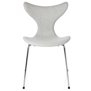 Fritz Hansen Lily Stoel Gestoffeerd Divina Melange 120
