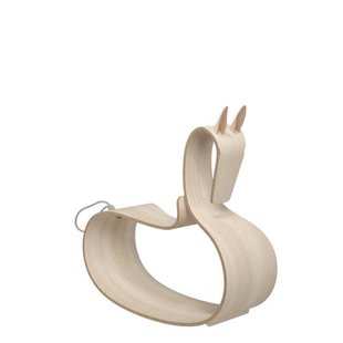 Fritz Hansen Rocking Horse Kinderstoel Naturel