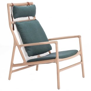 Gazzda Dedo Lounge Chair Whitewash Main Line Flax Greenford  32