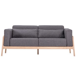 Gazzda Fawn Sofa 2-zits Whitewash Main Line Flax Temple