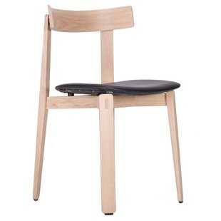 Gazzda Nora Stoel Whitewash Dakar Leder Black