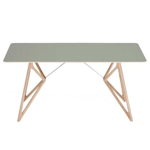 Gazzda Tink Tafel Linoleum 160x90 Whitewash Dark Olive Gazzda Tink Tafel Linoleum 160x90 Whitewash Dark Olive