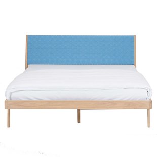 Gazzda Fawn Bed 180x200 Cotton Webbing Blue