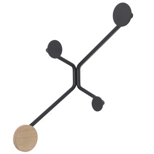 Gazzda Hook Wandkapstok Binnenhoek Zwart