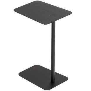 Gazzda Loop Bijzettafel Zwart Gelakt Eiken