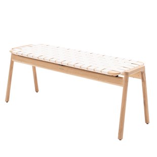 Gazzda Klupa Eetbank 120 White Oil - White