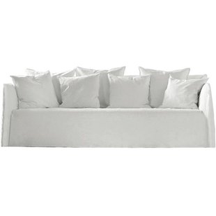 Gervasoni Ghost 14 Bank Stof Natural Lino Bianco