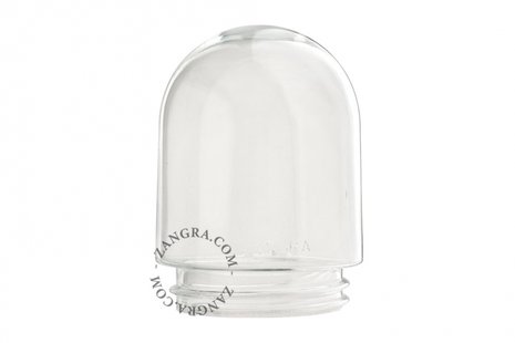 Zangra - lampenkap - Ø 8,5 x 9,5 cm - transparant