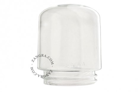 Zangra - lampenkap - Ø 8,5 x 8,5 cm - transparant