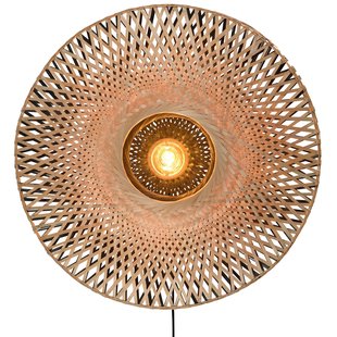 Good&amp;Mojo Kalimantan Wandlamp Large&Oslash;87 Naturel