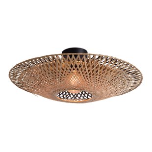 Good&Mojo Kalimantan Plafondlamp MediumØ60 Naturel Good&Mojo Kalimantan Plafondlamp MediumØ60 Naturel