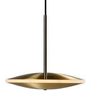 Graypants Chrona Dish 10 Horizontal Hanglamp&Oslash;24 Messing