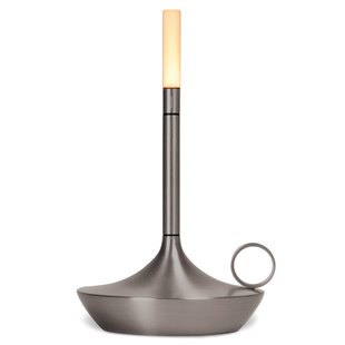 Graypants Wick Small Tafellamp LED Oplaadbaar Grafiet