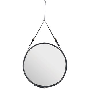Gubi Adnet Spiegel Large&Oslash;70 Zwart