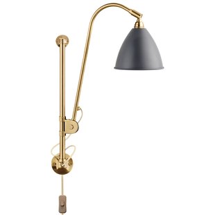 Gubi Bestlite BL5 Wandlamp Messing/grijs