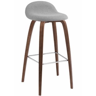 Gubi Gubi 3D Barkruk Gestoffeerd Walnoot Onderst. Hallingdal 123