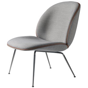 Gubi Beetle Lounge Fauteuil Remix 143 Chroom Onderstel