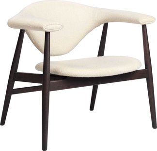 Gubi Masculo Wood Fauteuil Harp-24 Smoked Oak Finish