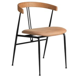 Gubi Violin Eetkamerstoel Eik S&Atilde;&cedil;rensen Dunes Leer