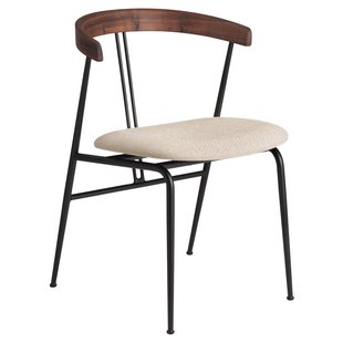 Gubi Violin Eetkamerstoel Walnoot Gabriel Tempt 61168