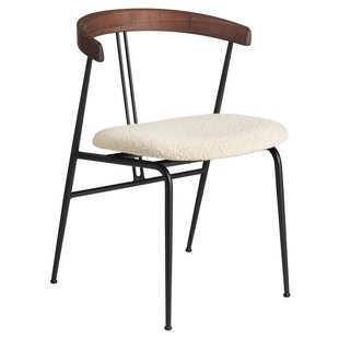 Gubi Violin Eetkamerstoel Walnoot Dedar Karakorum 004