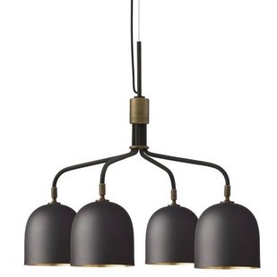 Gubi Howard Kroonluchter 4 Gunmetal