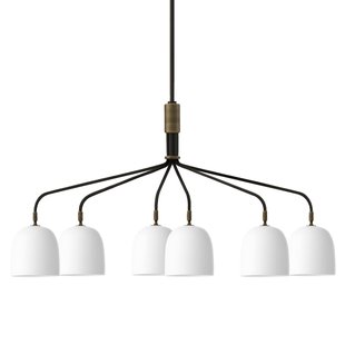 Gubi Howard Kroonluchter 6 Wit