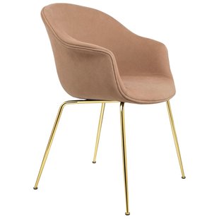 Gubi Bat Eetkamerstoel Gestof. Messing Hot Madison CH1249-496