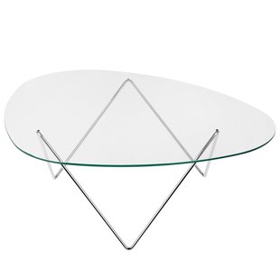 Gubi Pedrera Salontafel 106x86 Chroom
