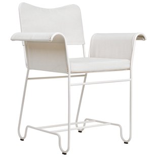 Gubi Tropique Tuinstoel Wit Frame Leslie/limonta 06