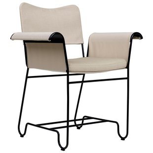 Gubi Tropique Tuinstoel Zwart Frame Leslie/limonta 12