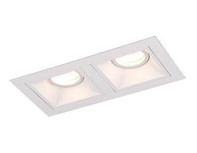 Maxlight Hit - inbouwspot 2L - 215 x 115 mm, 195 x 95 mm inbouwmaat - wit